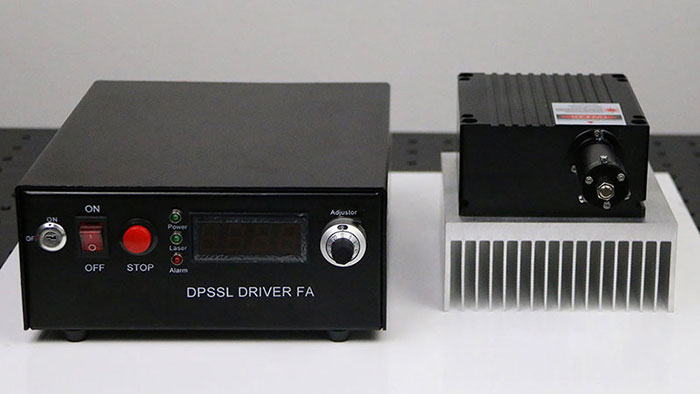 465nm 9W Azul Láser de fibra acoplada with power supply